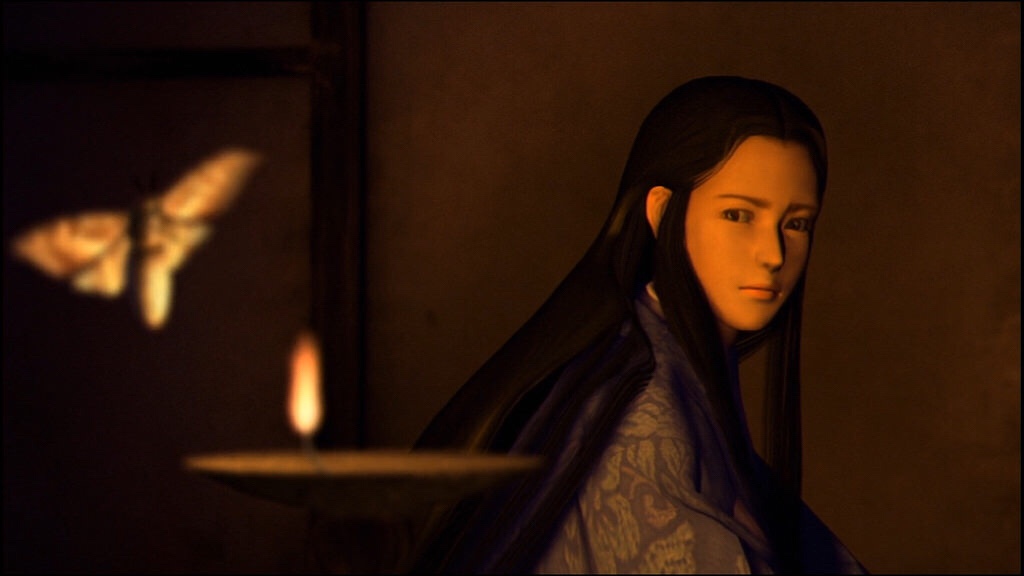 Onimusha: Warlords photo of candlelight and woman