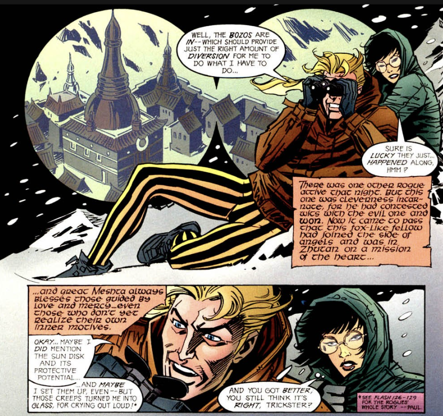 Throwback Comic Review: “The Rogues – New Year's Evil” (DC Comics, Jolly  Jinglings Special)